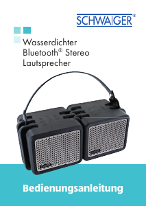 Bedienungsanleitung Schwaiger WBS20 Lautsprecher