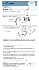 Handleiding myCharge HB67V HubPlus Mobiele oplader