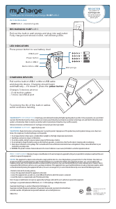 Handleiding myCharge HBQC67V HubPlus C Mobiele oplader