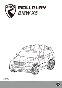Bedienungsanleitung Rollplay BMW X5 Kinderauto