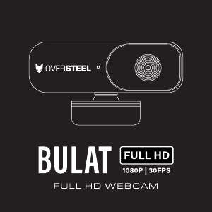 Manual de uso Oversteel Bulat 30FPS Webcam