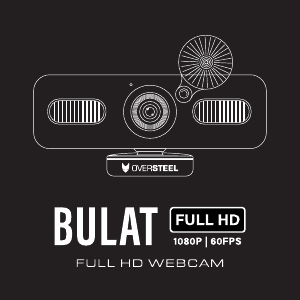Bedienungsanleitung Oversteel Bulat 60FPS Webcam