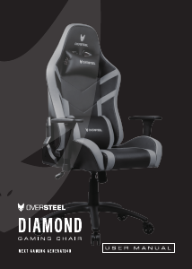 Manuál Oversteel Diamond Kancelářská židle