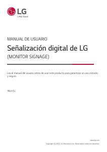 Manual de uso LG 98UH5J-H Monitor de LED