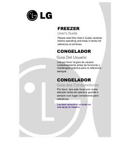 Manual de uso LG GR-181FA Congelador
