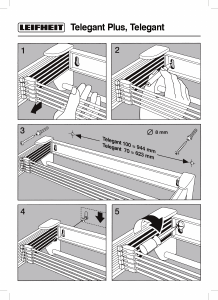 Manual de uso Leifheit Telegant Tendedero