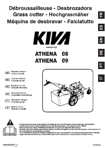 Manual KIVA ATHENA 08 Corta-relvas