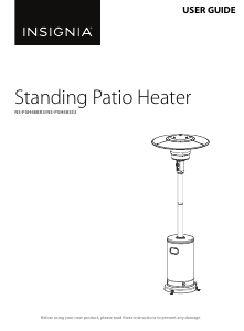 Manual Insignia NS-PSH48SS3 Patio Heater