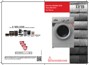 Manual IFB Diva Plus BXS 6008 Washing Machine