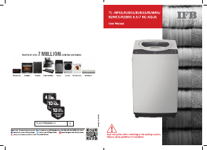 Manual IFB TL-R2WRS Aqua Washing Machine