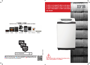 Manual IFB TL-REG Aqua Washing Machine