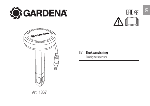 Bruksanvisning Gardena 1867-20 Växtsensor