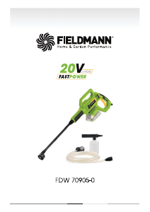 Instrukcja Fieldmann FDW 70905-0 Myjka ciśnieniowa