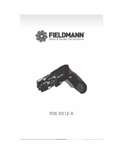 Manual de uso Fieldmann FDS 10112-A Atornillador taladrador