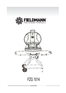 Mode d’emploi Fieldmann FZG 1014 Barbecue