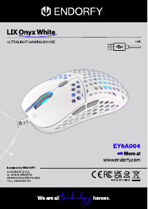 Handleiding Endorfy EY6A004 LIX Onyx Muis