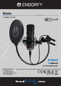 Návod Endorfy EY1B001 Solum Mikrofón