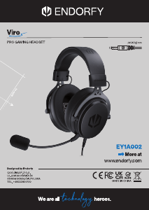 Manual de uso Endorfy EY1A002 Viro Headset