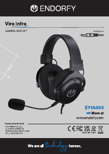 说明书 Endorfy EY1A003 Viro Infra 耳机