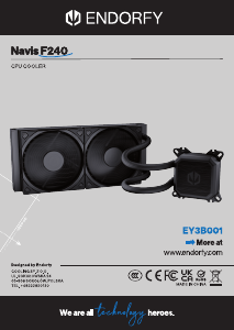 Kullanım kılavuzu Endorfy EY3B001 Navis F240 CPU Soğutucu