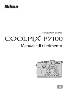 Manuale Nikon Coolpix P7100 Fotocamera digitale