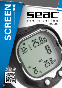 Manual de uso SEAC Screen Ordenador de buceo