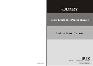 Manual Camry EB9323 Scale