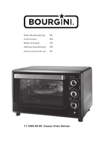 Manual de uso Bourgini 11.1000.00.00 Classic Horno