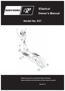 Manual BodyWorx EX7 Cross Trainer