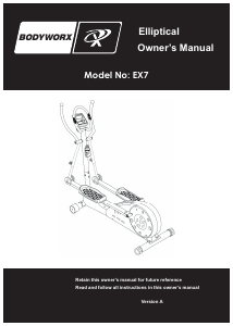 Handleiding BodyWorx EX7 Crosstrainer