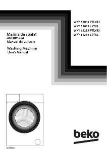 Manual BEKO WKY 61033 PTLYB3 Mașină de spălat