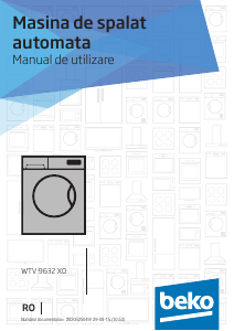 Manual BEKO WTV 9632 X0 Mașină de spălat