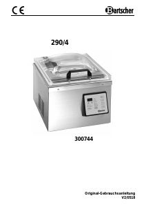 Manual Bartscher 300744 Vacuum Sealer