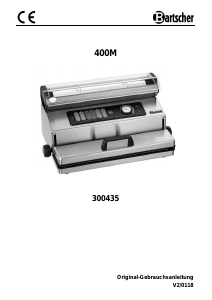 Manual Bartscher 300435 Vacuum Sealer
