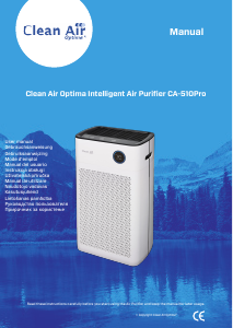 Руководство Clean Air CA-510Pro Очиститель воздуха