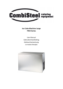 Handleiding CombiSteel 7453.0036 IJsblokjesmachine