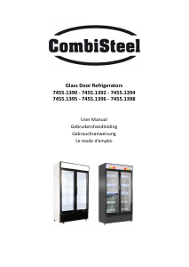 Manual CombiSteel 7455.1390 Refrigerator