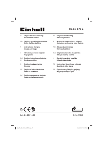 Bedienungsanleitung Einhell TE-SC 570 L Fliesenschneidmaschine