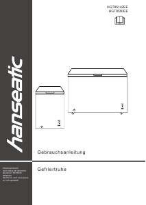 Bedienungsanleitung Hanseatic HGT8550EE Gefrierschrank