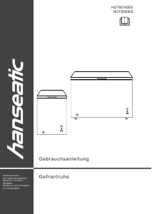 Manual Hanseatic HGT85142EE Freezer