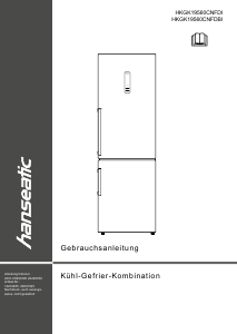 Manual Hanseatic HKGK19560CNFDBI Fridge-Freezer