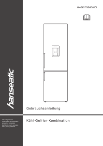 Manual Hanseatic HKGK17954DWDI Fridge-Freezer