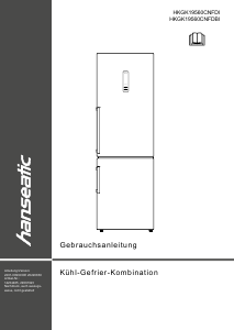 Manual Hanseatic HKGK19560CNFDI Fridge-Freezer