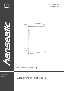 Bedienungsanleitung Hanseatic HKS8555GDI-2 Kühlschrank