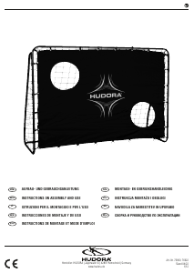 Instrukcja Hudora 76922 Bramka piłkarska