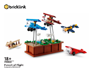 Bedienungsanleitung Lego set 910028 BrickLink Designer Program Der Traum vom Fliegen