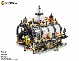 Bedienungsanleitung Lego set 910002 BrickLink Designer Program Noppenheimer Bahnhof