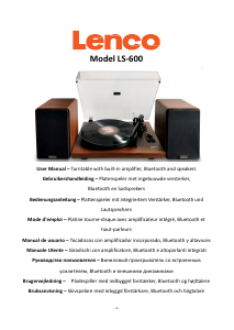 Manual Lenco LS-600WA Turntable