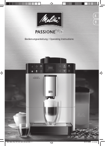 Manual Melitta Passione OT Coffee Machine