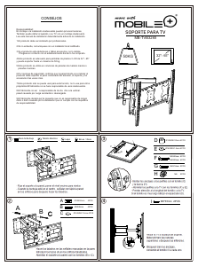 Manual Mobile+ MB-TVB3265 Wall Mount